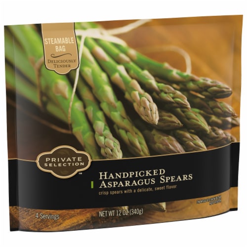 Private Selection Steamable Frozen Asparagus Spears Perspective: back