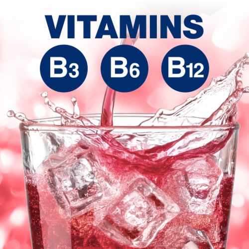 Kroger® Vitamin Liquid Fruit Punch Water Flavor Enhancer Perspective: back