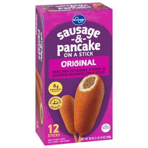 Kroger® Sausage & Pancake on a Stick Perspective: back