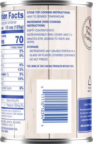 Kroger® Golden Corn Cream Style Perspective: back