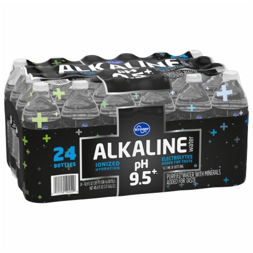 Kroger® Alkaline Bottled Water Perspective: back