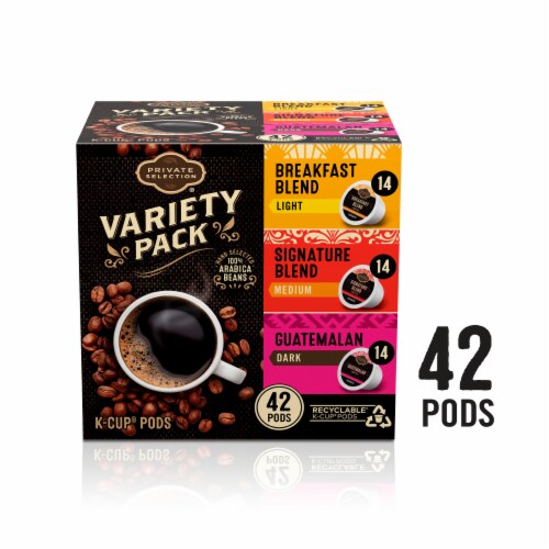 Private Selection® K-Cup Coffee Pods Variety Pack Perspective: back