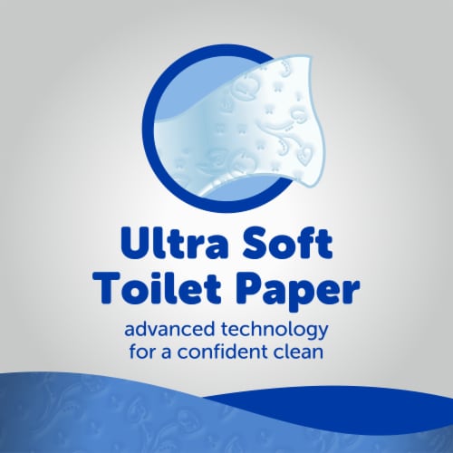 Kroger® Ultra Soft Mega Roll Toilet Paper Perspective: back