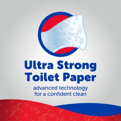 Kroger® Ultra Strong Mega Roll Toilet Paper Perspective: back