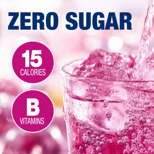 Kroger® Energy Sugar Free Wildberry Drink Mix Perspective: back