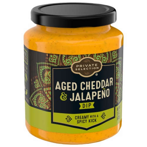 Private Selection® Aged Cheddar & Jalapeno Dip Perspective: back