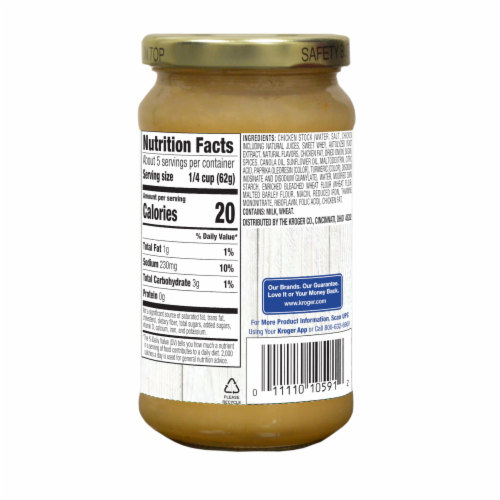 Kroger® Chicken Gravy Perspective: back