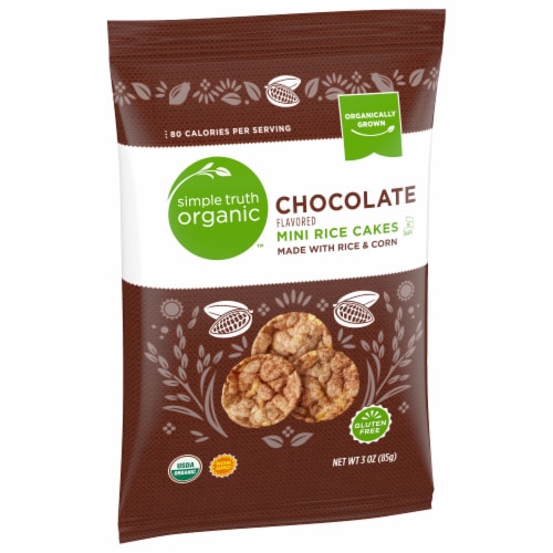 Simple Truth Organic Chocolate Mini Rice Cakes Perspective: back