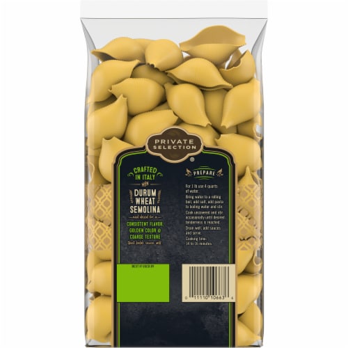 Private Selection® Italian Jumbo Shells Perspective: back