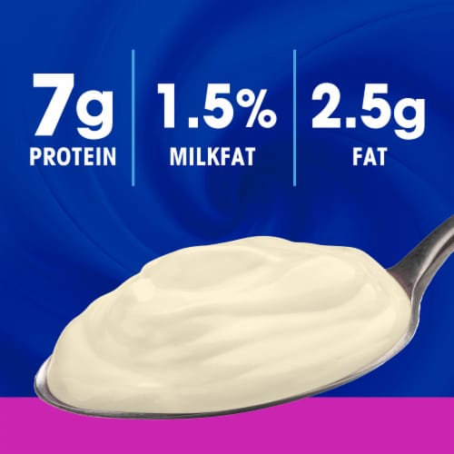 Kroger® Vanilla Blended Low Fat Yogurt Tub Perspective: back