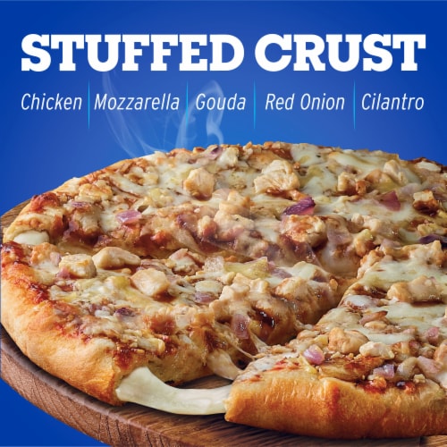 Kroger® Cheese-Stuffed Crust BBQ Recipe Chicken Pizza Perspective: back