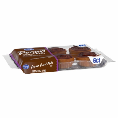 Kroger® Pecan Sweet Rolls Tray Perspective: back