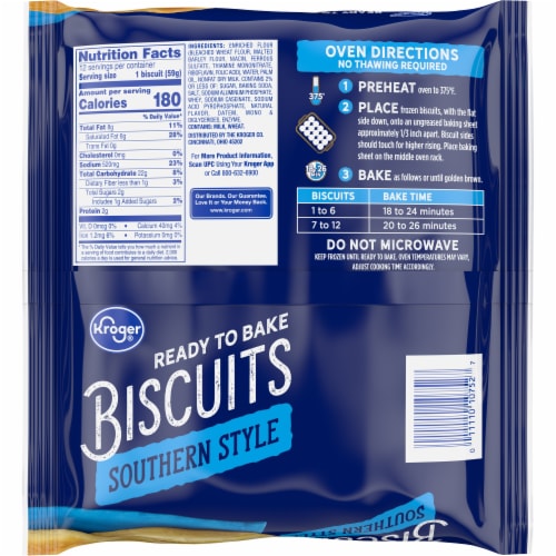 Kroger® Frozen Bread Perspective: back
