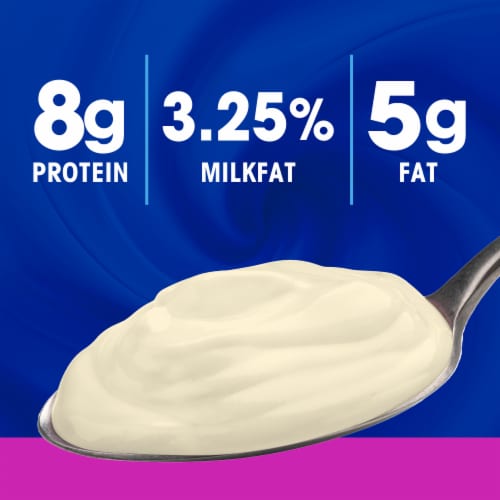 Kroger® Vanilla Blended Whole Milk Yogurt Tub Perspective: back