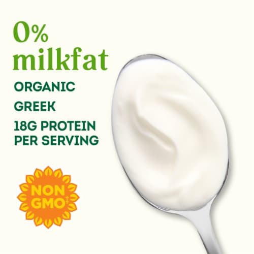 Simple Truth Organic® Plain Nonfat Greek Yogurt Tub Perspective: back