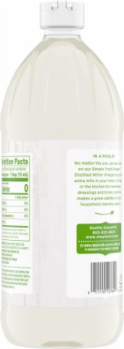Simple Truth Organic® Distilled White Vinegar Perspective: back