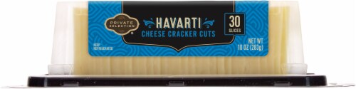 Private Selection® Havarti Cracker Cuts Sliced Cheese Perspective: back