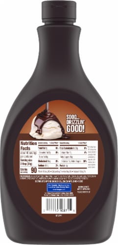 Kroger® Chocolate Syrup Perspective: back
