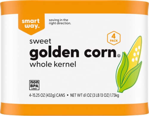 Smart Way™ Whole Kernel Sweet Golden Corn Perspective: back