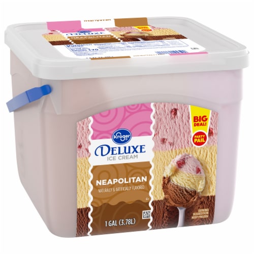 Kroger® Neapolitan Ice Cream Tub, 160 oz - City Market