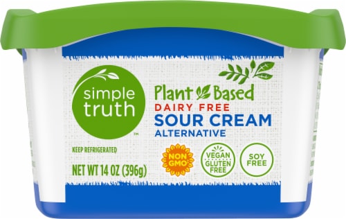 Simple Truth™Plant Based Dairy Free  Sour Cream Alternative Perspective: back