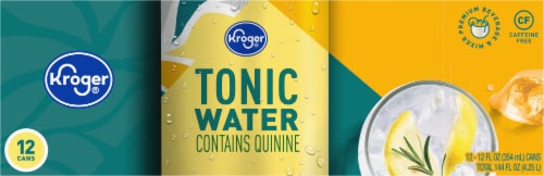 Kroger® Tonic Water Perspective: back