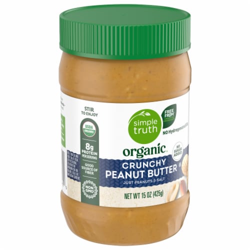 Simple Truth Organic® Crunchy Peanut Butter Perspective: back