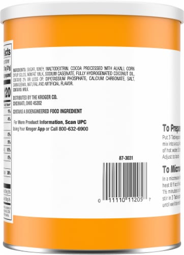 Smart Way™ Instant Dutch Milk Chocolate Hot Cocoa Mix Perspective: back