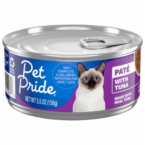 Pet Pride® Adult Wet Cat Food Tuna Paté Perspective: back