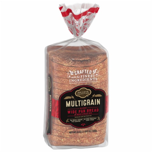 Private Selection® Multigrain Sliced Wide Pan Bread Perspective: back