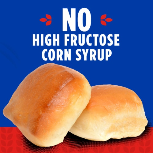Kroger® White Dinner Rolls Brown and Serve Perspective: back