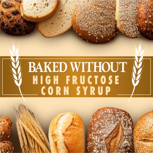 Western Hearth® Cracked Wheat Sandwich Buns Perspective: back