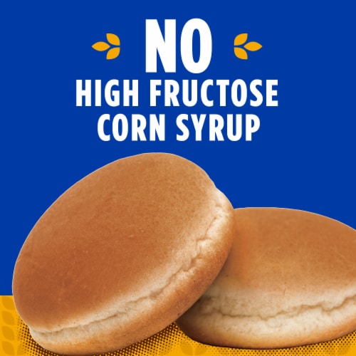 Kroger® 100% Whole Wheat Hamburger Buns Perspective: back
