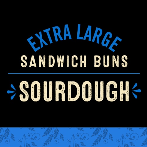 Private Selection® Sourdough Sandwich Buns Extra Large Perspective: back
