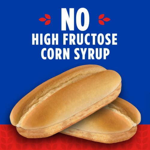 Kroger® White Hoagie Rolls Perspective: back