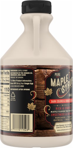 Private Selection® Dark & Robust Pure Maple Syrup Perspective: back