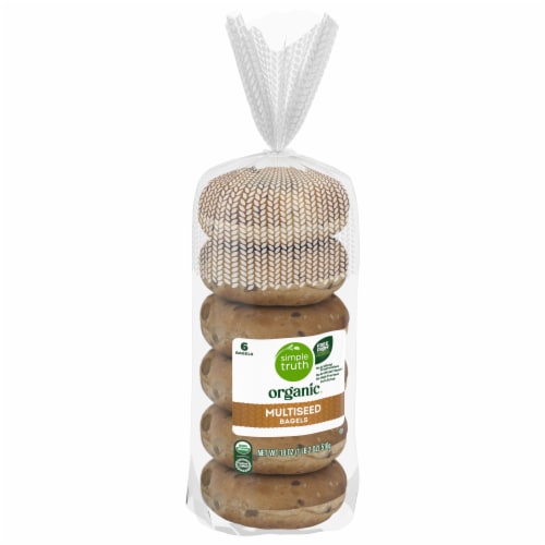 Simple Truth Organic™ Multi-Seed Bagels Perspective: back
