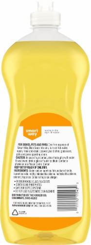 Smart Way™ Lemon Liquid Dish Soap Perspective: back