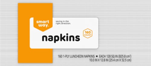 Smart Way Paper Napkins Perspective: back
