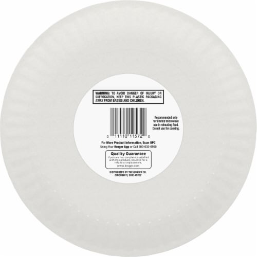 Disposable 9 Paper Plates - Uncoated - 200ct - Smartly™