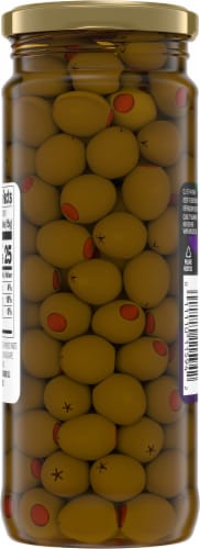 Kroger Manzanilla Olives Stuffed with Pimiento Perspective: back