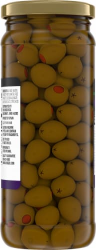 Kroger® Pimiento Stuffed Green Manzanilla Olives Perspective: back
