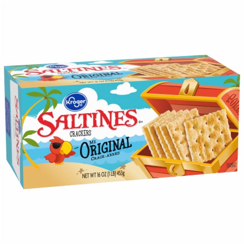 Kroger® Original Saltine Crackers Perspective: back