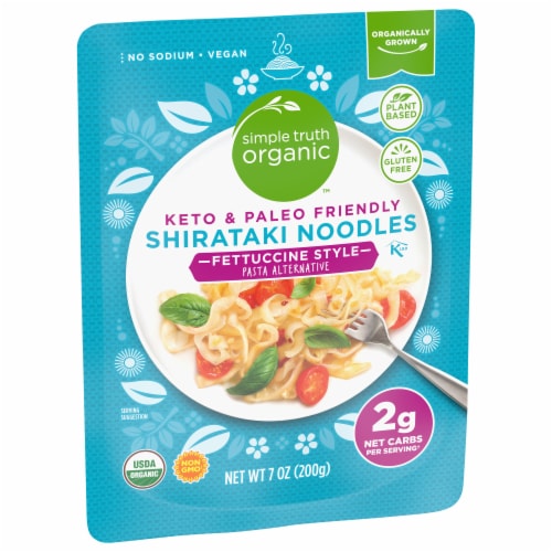 Simple Truth Organic® Keto Fettuccine Style Shirataki Noodles Perspective: back