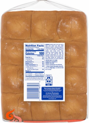 Kroger® Hawaiian Dinner Rolls Perspective: back