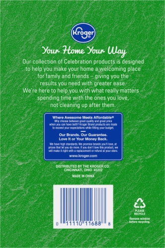 Kroger® Celebration Plastic Spoons Perspective: back