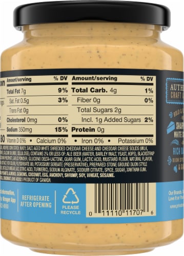 Private Selection® Ale & Cheddar Dip Perspective: back
