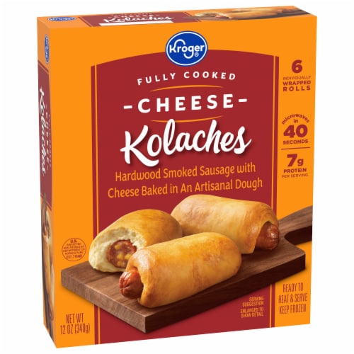 Kroger Fully Cooked Cheese Kolaches Perspective: back