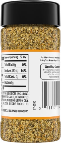 Smart Way™ Lemon & Pepper Seasoning Perspective: back