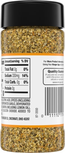 Kroger® Lemon Pepper Special Seasoning Blend, 2.75 oz - Kroger